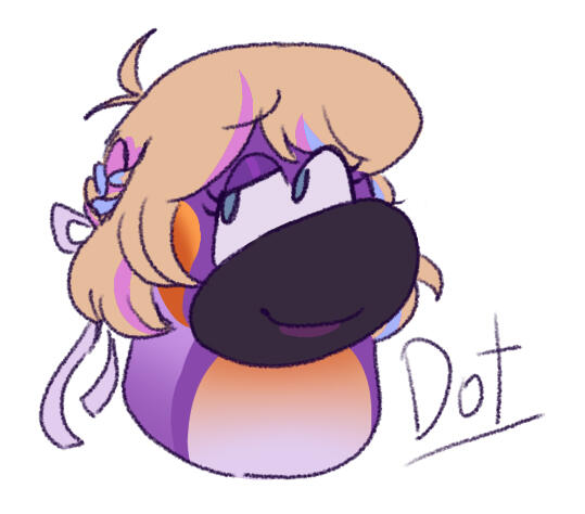 Dot from Club penguin